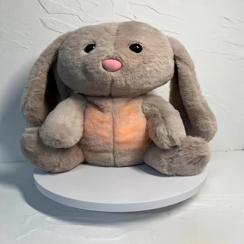 Cute Breathing Relief Bunny Soothing Baby Plushie
