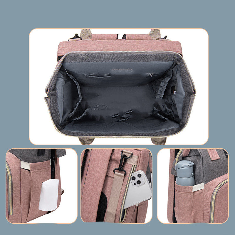 Multifunctional Crib Large Backpack