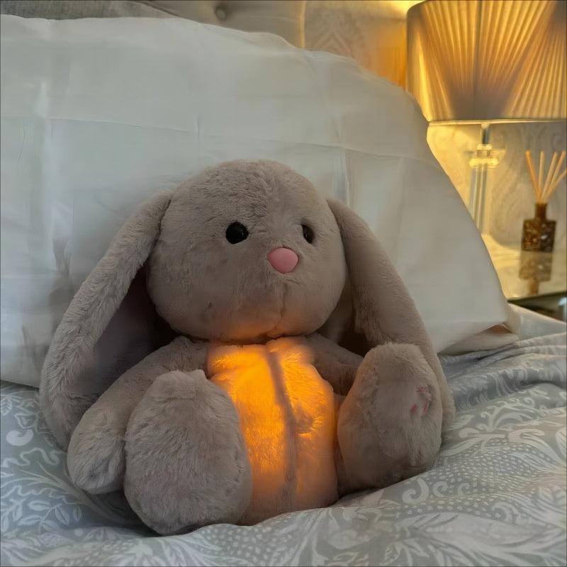 Cute Breathing Relief Bunny Soothing Baby Plushie